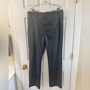 KanCan Sleek Black Leather Pants